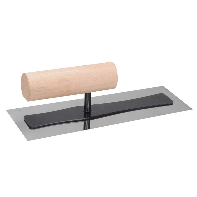 240Mm Bouw Beton Schrapen Gereedschappen Troffel Rvs Stukadoors Troffels, Tegel Vloer Muur Cement Modder Troffel