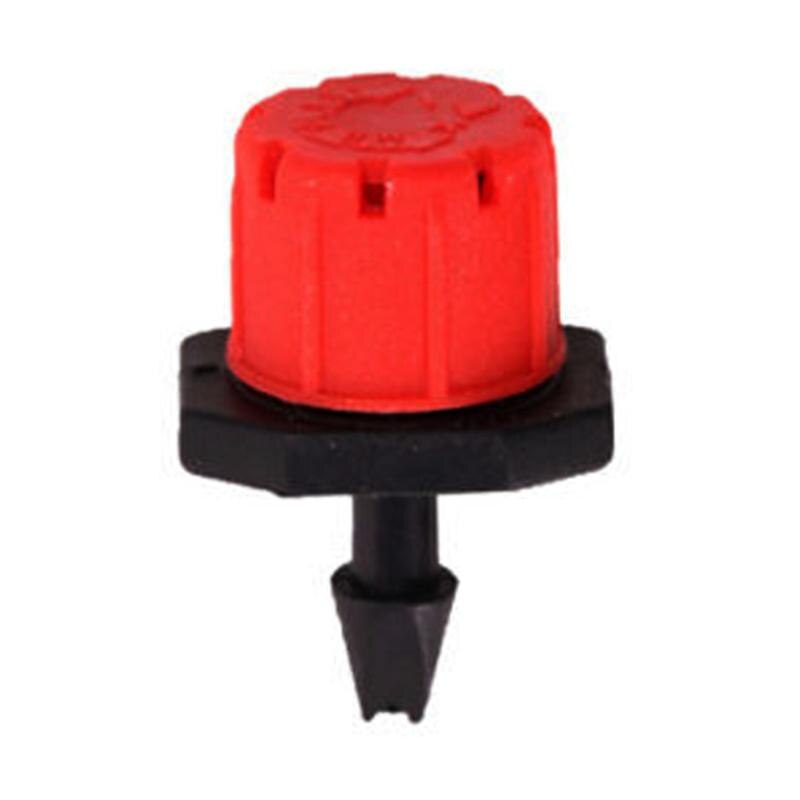 100 Stks/set Sprinkler Tuin Irrigatie Micro Flow Dripper Drip Head Irrigatie Sprinklers Verstelbare Water Druppelaar Hoofd