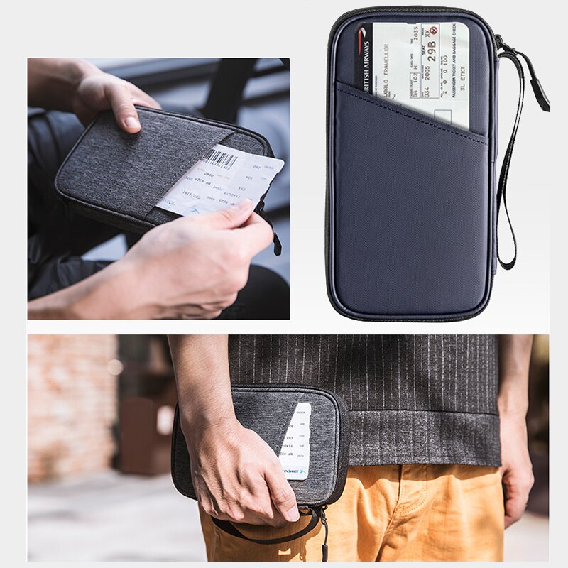 Neue Reisepass Reise Brieftasche bestehen Halfter Multi-Funktion Kreditkarte Paket Ich würde Dokument Multi-Karte Lagerung Pack Kupplung