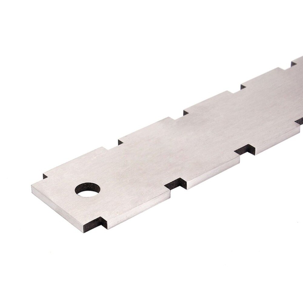 Guitar Neck Notched Straight Edge Luthiers Tool for Most Electric Guitars for Fretboard and Frets Stainless Steel