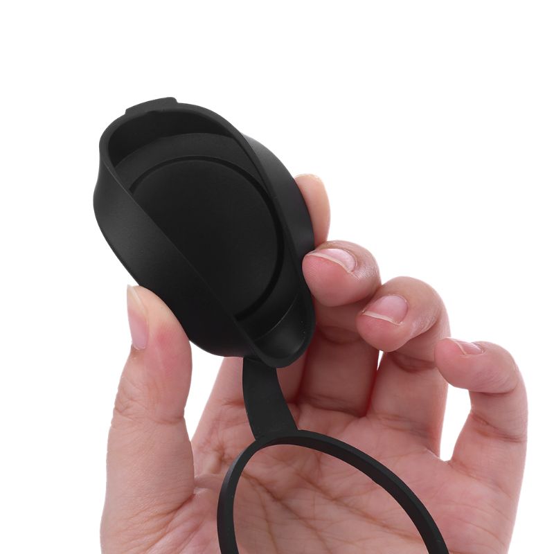 2 pieces Binoculars Protective Rubber Objective Lens Cap 42mm for Telescope with Outer Diameter 52-54mm C7AD
