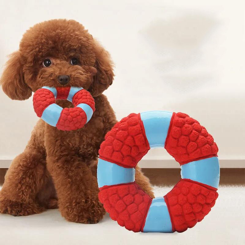 Dog Toy Sound Bite-Resistant Large Dog Golden Retriever Puppy Teddy Corgi Puppy Grinding Teeth Training Pet Supplies
