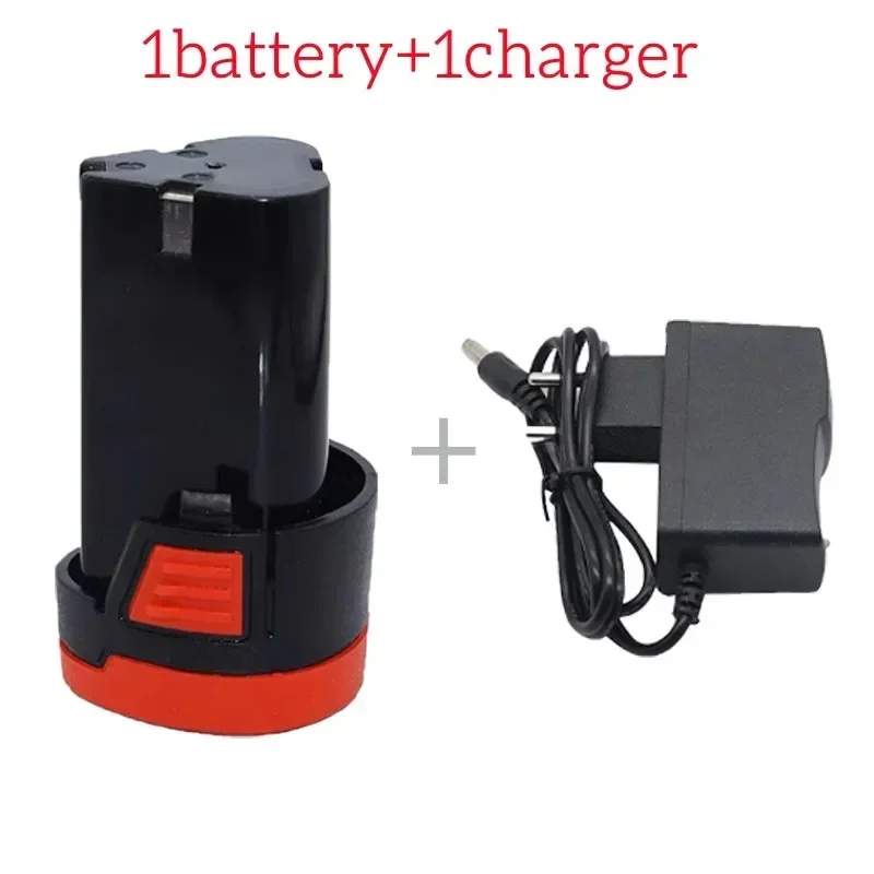 12V, 6800 mAh, Large Capacity Rechargeable Lithium-Ion Battery. F-Type. For Electric Tools, Drill Bits, Screwdrivers: Blue