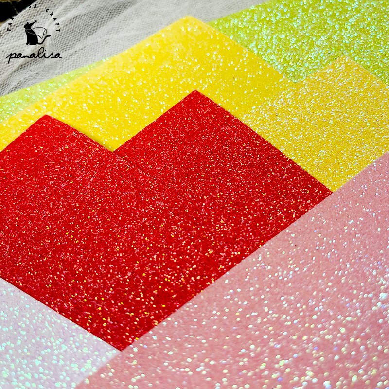 Panalisacraft 120 gsm  a4 10 kpl sekavärejä ombre glitter paperi superkiiltävä paperi premium korttipaperi askartelupaperi korttipaperi