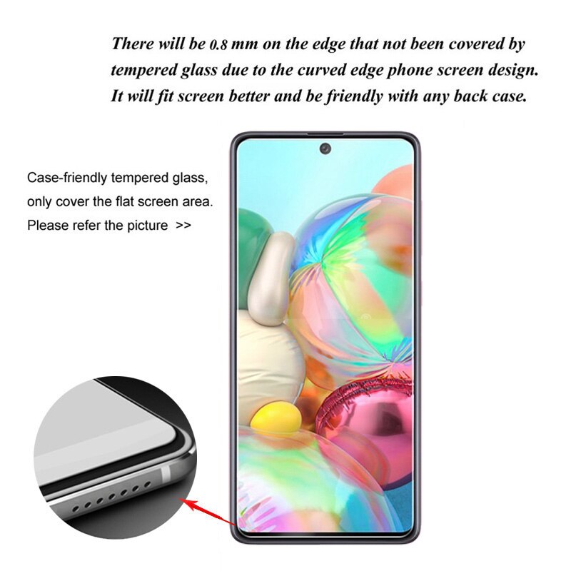 3 stück gehärtetes glas für samsung Galaxis  s20fe 4g displayschutzfolie für samsung Galaxis  a03 a13 a23 a52 a53 a73 s21fe 5g schutzglas