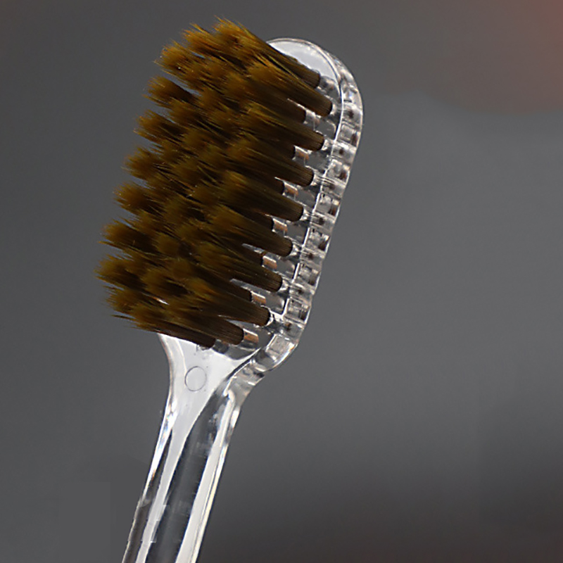 Juego de 4 unidades de cepillos de dientes Extra suaves, portátil, cerdas cónicas elegantes, cepillos de dientes de viaje, de lujo y encías reclinadas