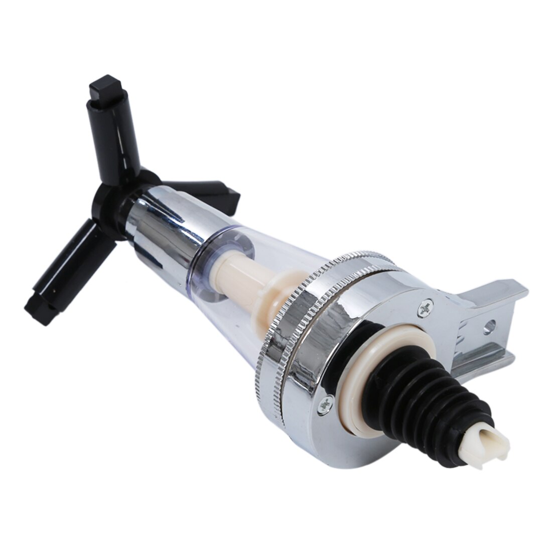 4 flessenstandaard optische dispenser dranken wijn sterke drank stalen bar butler wandmontage