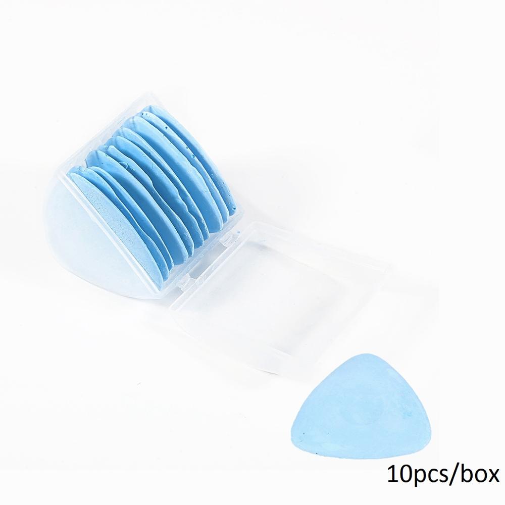 Sarti in tessuto multicolore gesso cancellabile pennarello in tessuto patchwork modello di abbigliamento impostato di attrezzi per cucire fai-da-te accessori per cucito: 10pezzi blu