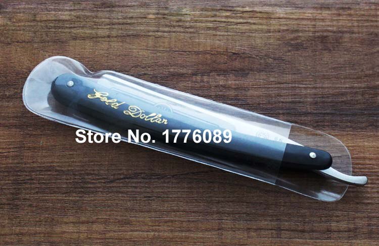 Navaja de garganta corte recto Barbero depilación estilo antiguo con acero inoxidable