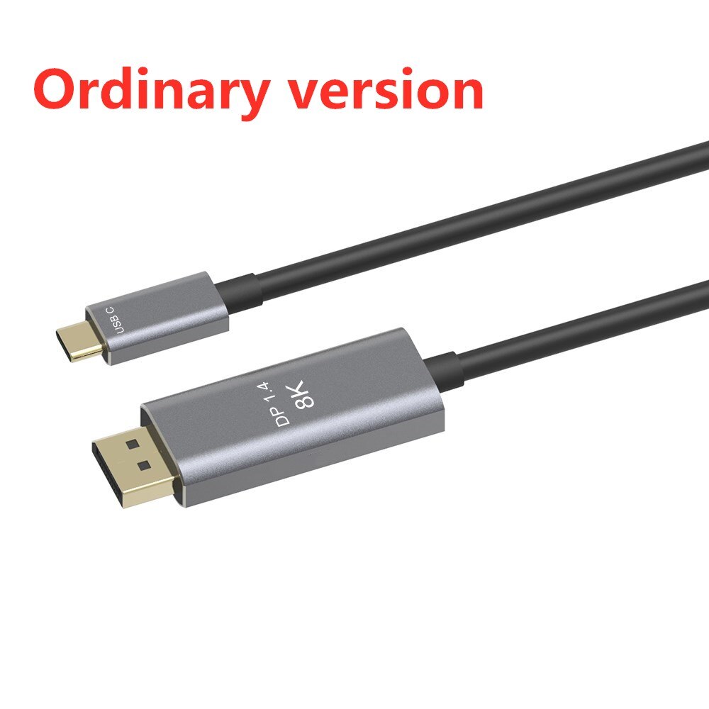 Usb c para displayport 1.4 8k cabo com USB-C pd 8k @ 60hz 4k @ 144hz thunderbolt 3 para displayport para macbook pro 2019 2020 dell xps: Outros / 3 m