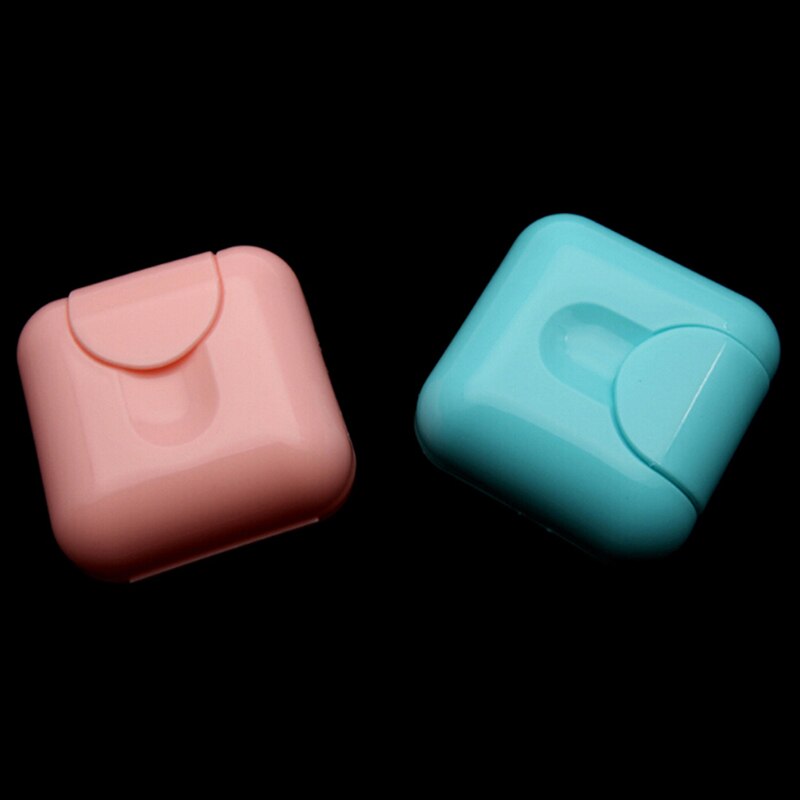 Home Shower Travel Hiking Holder Container Soap Box Plastic Soap Box Bathroom Dish Plate Case Dispenser Soap Rack