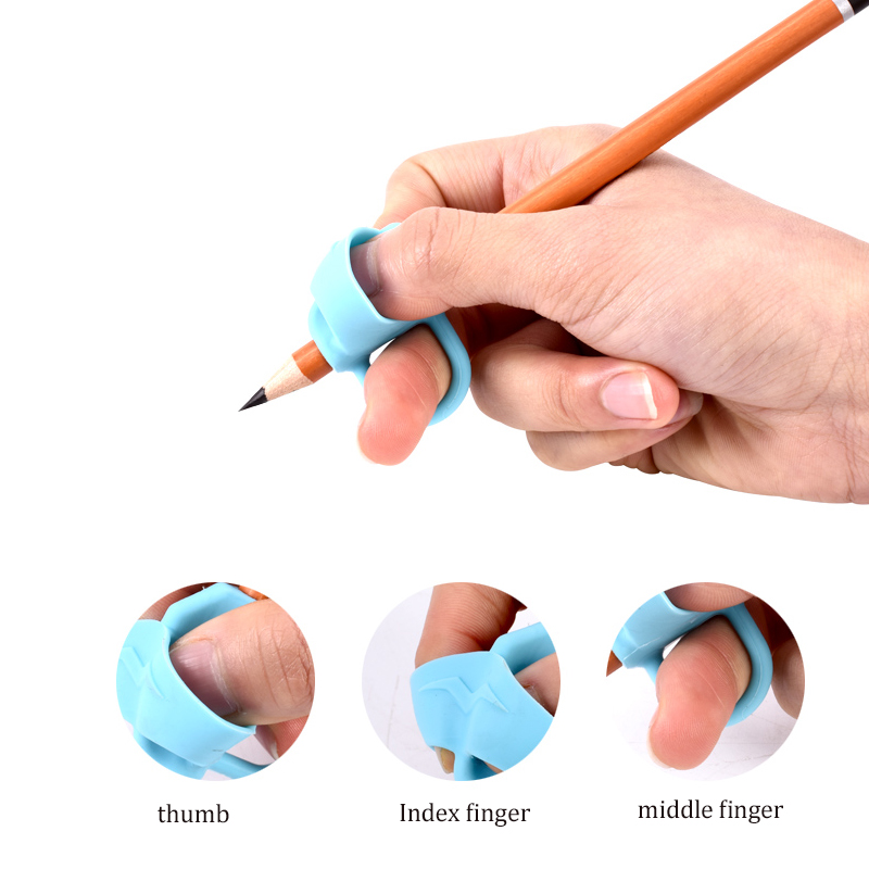 Potlood Grip Siliconen Pen Grips Houder Baby Tekening Speelgoed Student Schrijven Tool Handschrift Aids Grip Trainer Houding Corrector