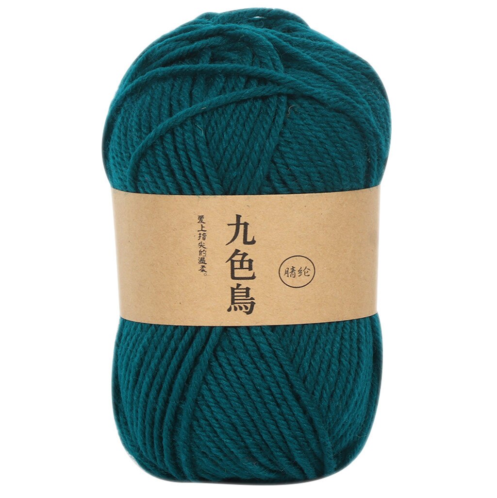 Yarn Comfortable Wool Blended Yarn Acrylic Line Crochet DIY Medium Thick Cushion Line Wool Sewing Yarn Hand Knitting Accessories: S