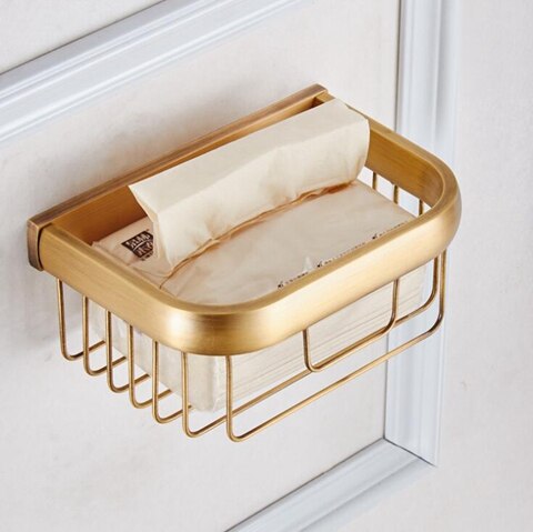 Vidric Antike Bronze- Badezimmer Zubehör einstellen verwöhnen Haltegriff Seife Halfter Handtuch Schiene Wc Gebürstet Halfter Wc Papier Halfter: Gewebe Halter