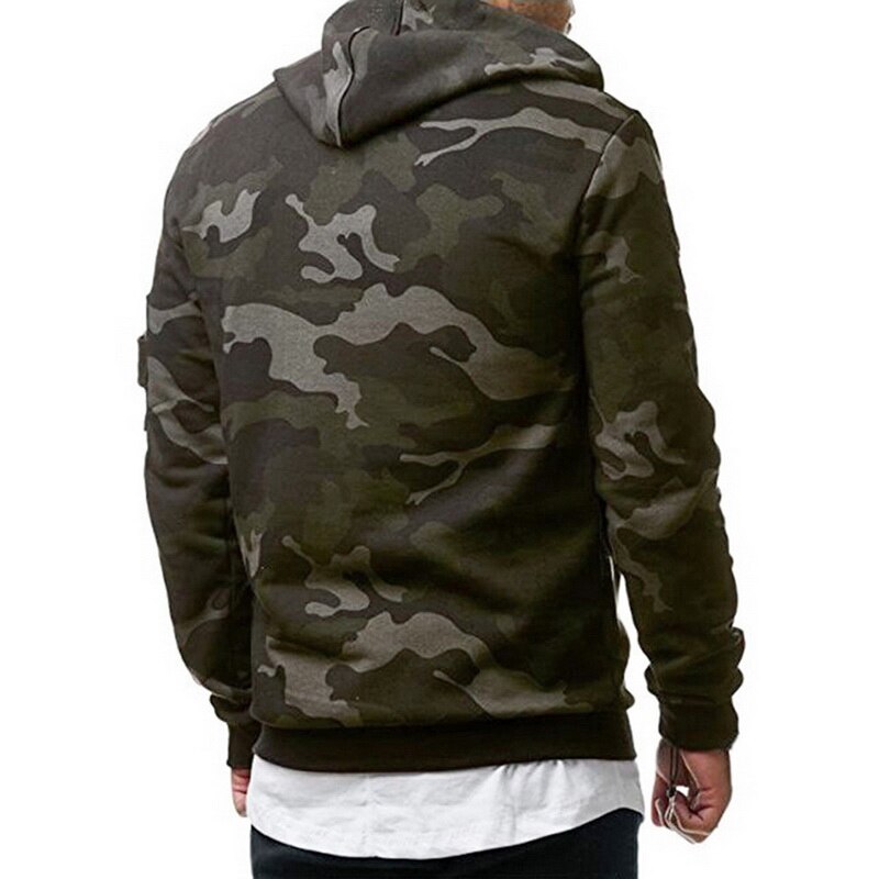 Vertvie camouflage hoodies herr sweatshirt herr camo hoody hip höst vinter hoodie herrkläder