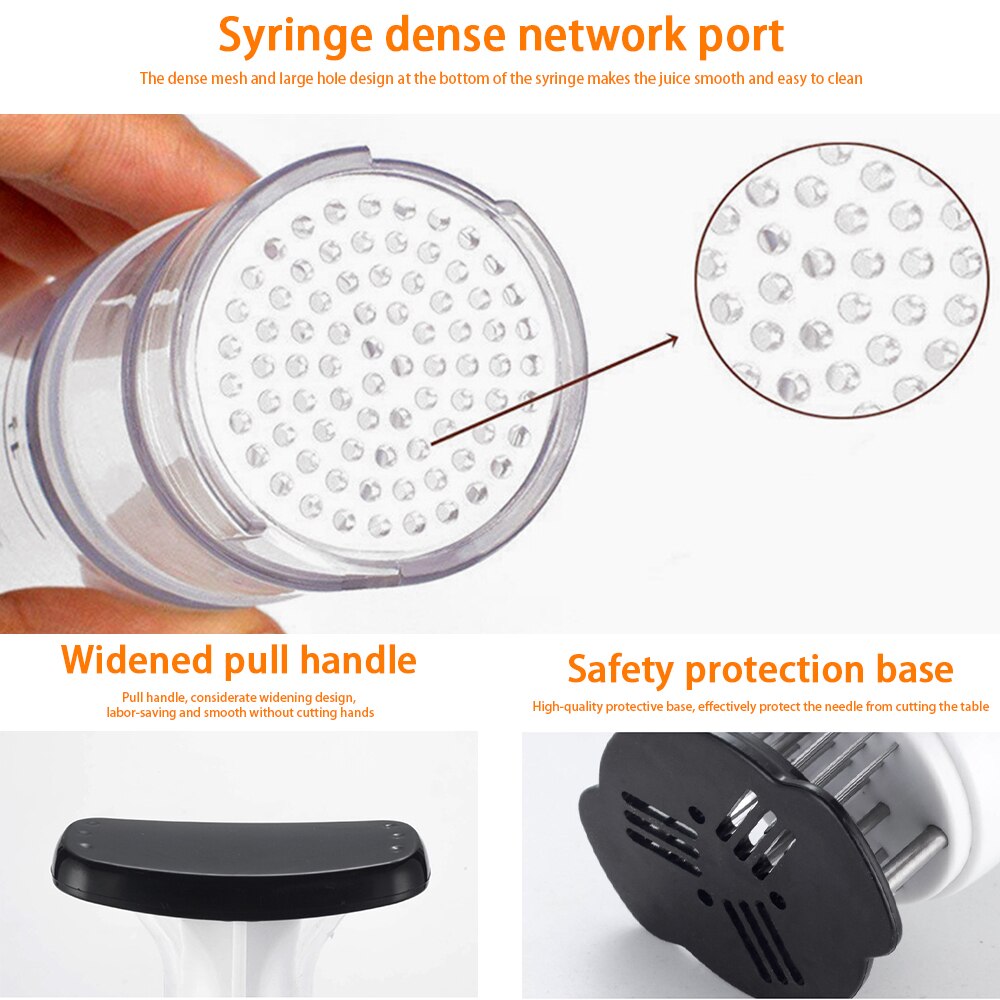 2 in 1 Meat Tenderizer Multifunctional Sauce Marinade Injector BBQ Meat Steak Beef Sauce Tenderizer Kitchen Cook Tools Gadgets