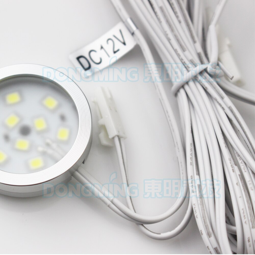 Foco LED de 12V y 1W para decoración del hogar, lámpara de luz descendente para cocina, armario de pared, muebles