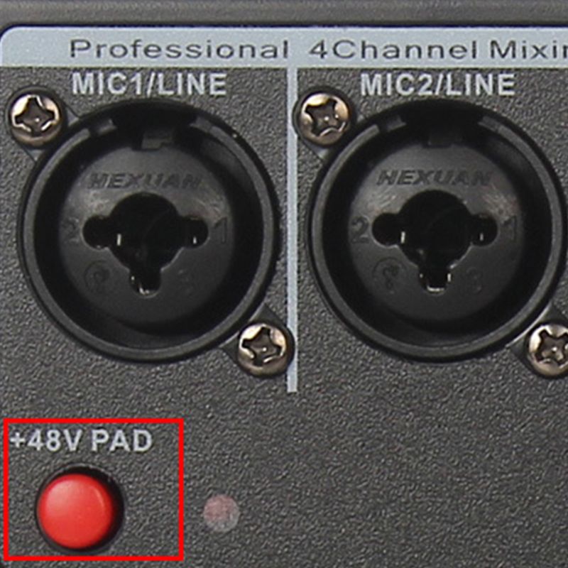 4- kanal-bluetooth-soundmischpult für karaoke