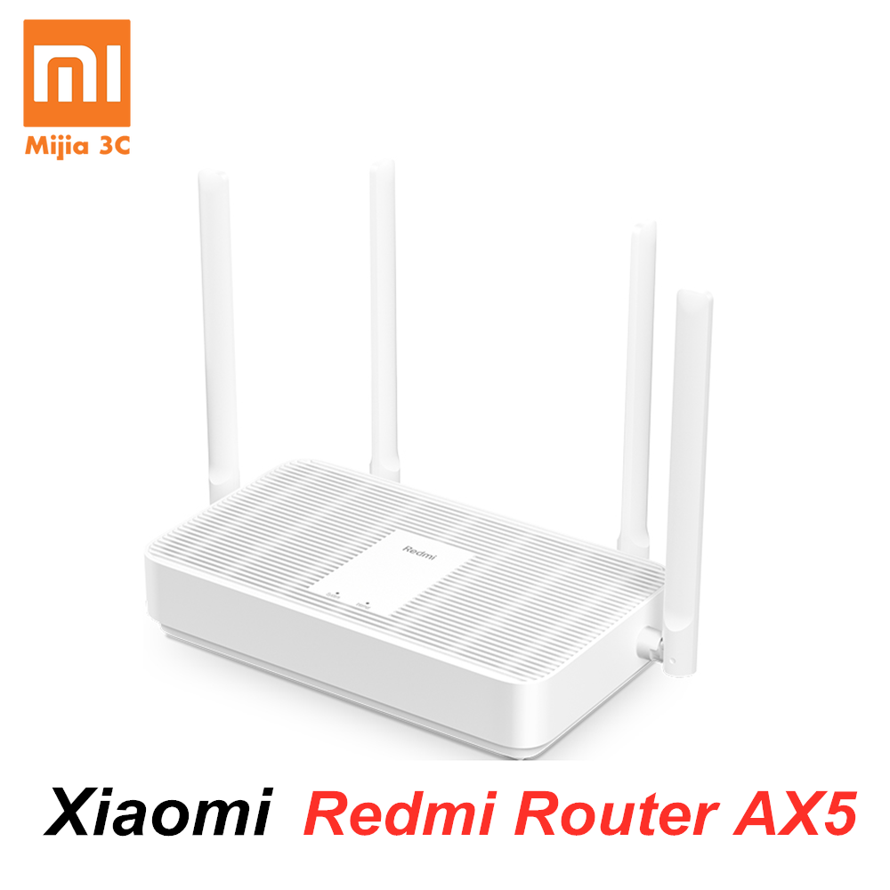 Xiaomi Redmi Router AX5 2.4G/5.0GHz 256M WiFi 6 Mesh Gigabit Dual-Band Wireless Router WiFi Repeater 4 High Gain Antennas