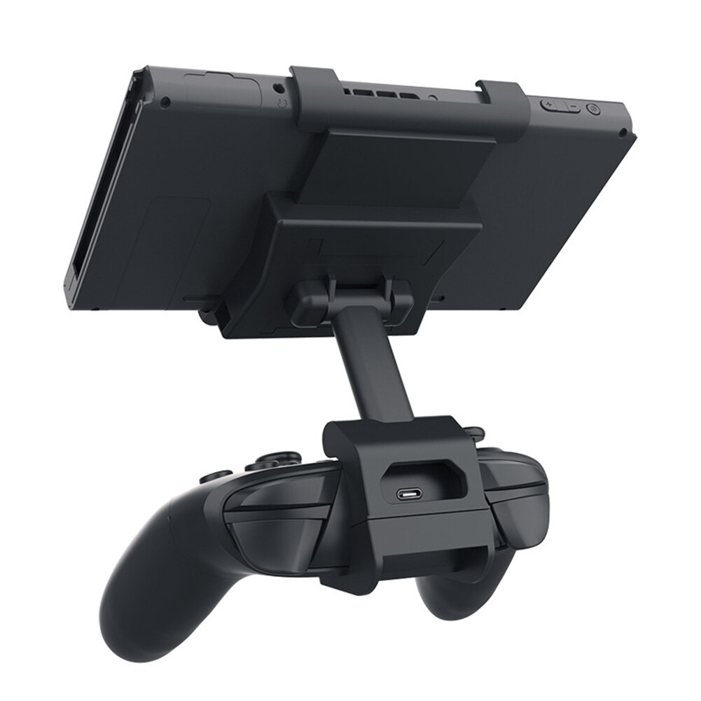 ALLOYSEED for Nintendo Switch Pro Controller Holder Stand Adjustable Clip Clamp Mount for Nintendo Switch Switch Lite Console