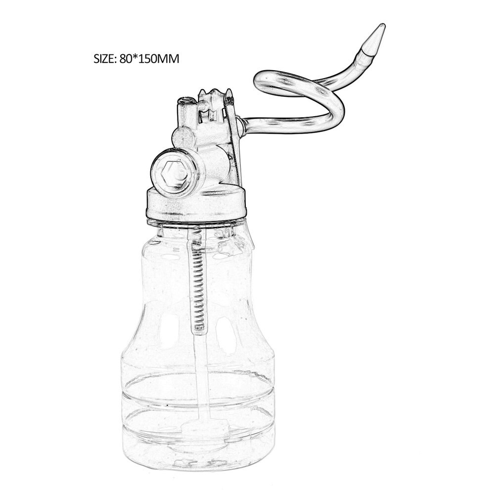 250ML Portable Grease gun oil pump hose mini grease High Pressure Pump Oiler High Strength Body Lubrication Oil Can Machine