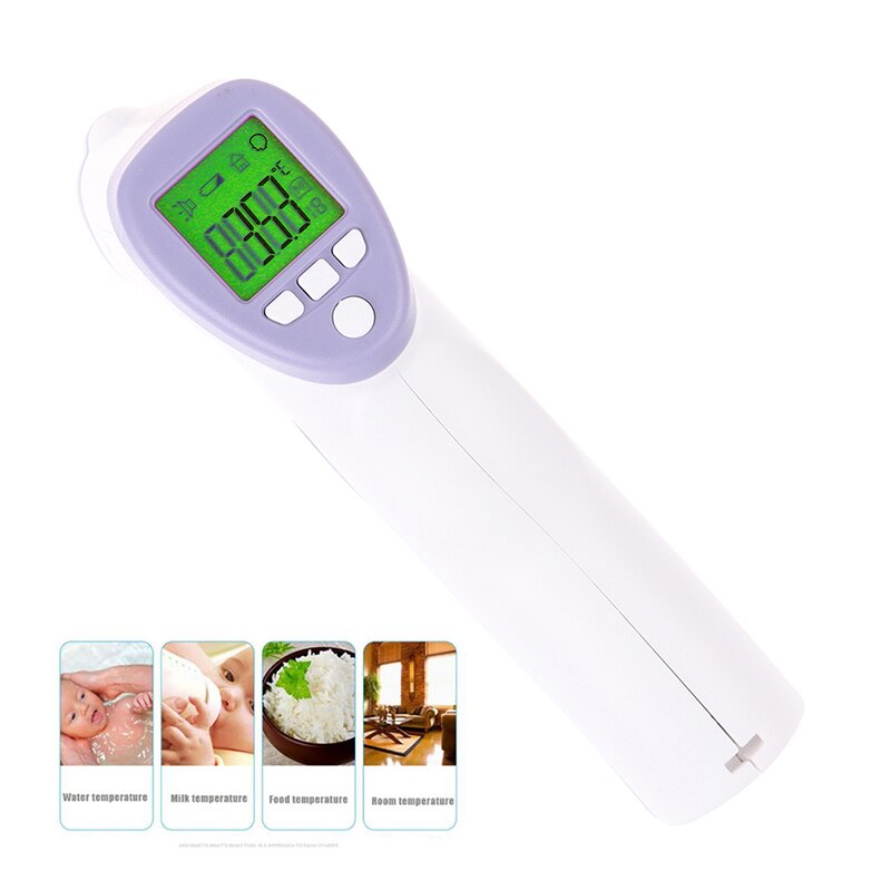 Muti-Fuction Baby/Adult Digital Termomete Infrarood Voorhoofd Thermometer Lichaam Gun Non-Contact Temperatuurmeting Apparaat