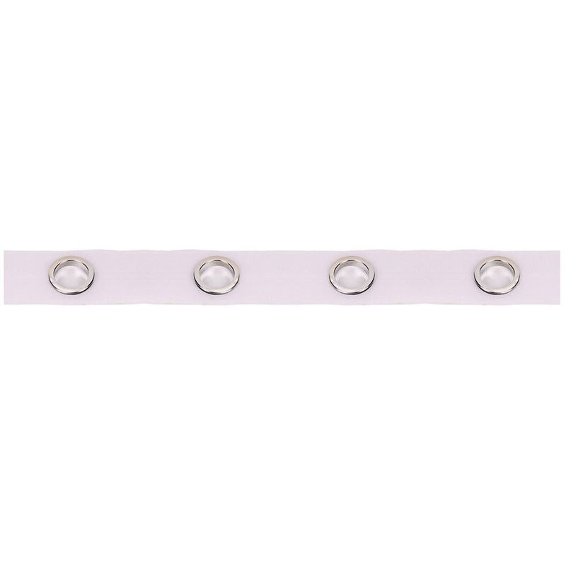 Best 5M Eyelet Curtain Tape 25 Rings Accessories Sewing Sliver Curtains Blinds