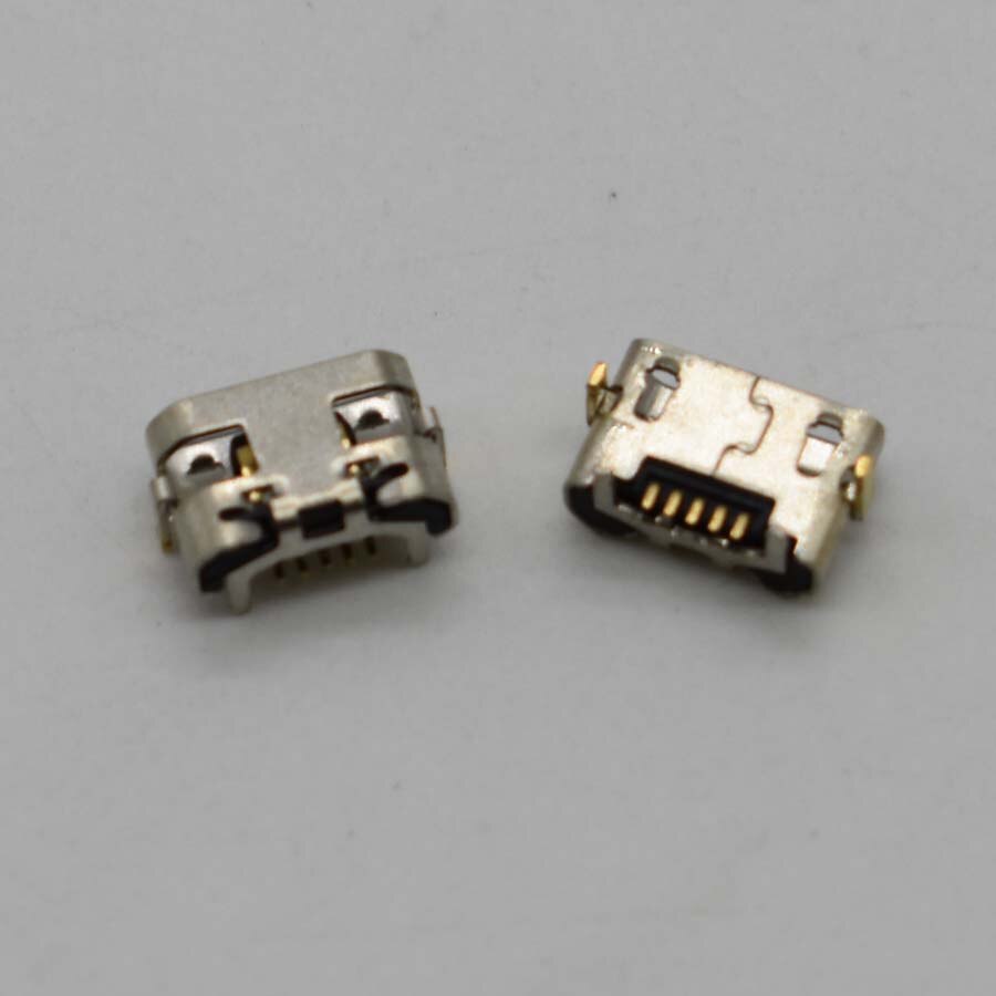 100 Stks/partij Micro Usb Opladen Dock Connector Socket Port Voor Motorola Moto G5S XT1793 XT1794 XT1792