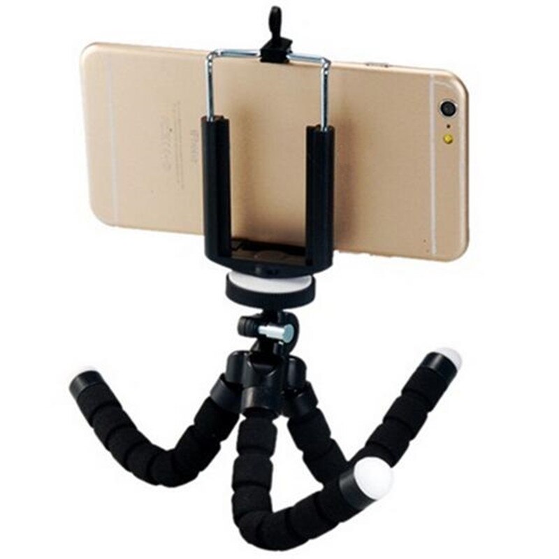 Mini Flexible Schwamm Octopus Stativ für iPhone Samsung Xiaomi Huawei Smartphone Stativ Halter für Gopro Kamera DSLR Montieren