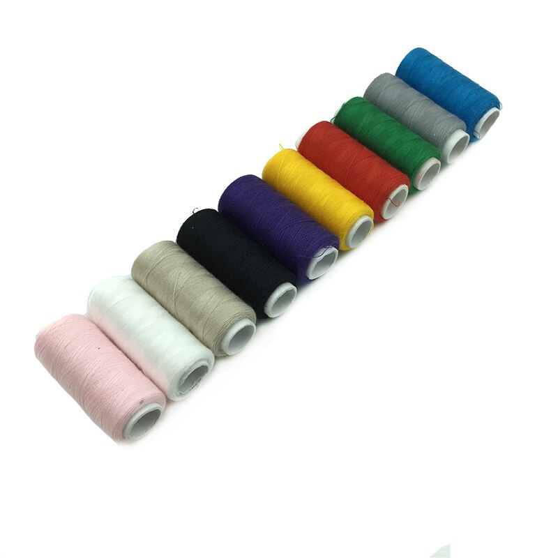 10pcs embroidery thread madeira hilos para bordar crochet thread Sewing Supplies 100% Polyester Machine Elastic: Mix 10pcs