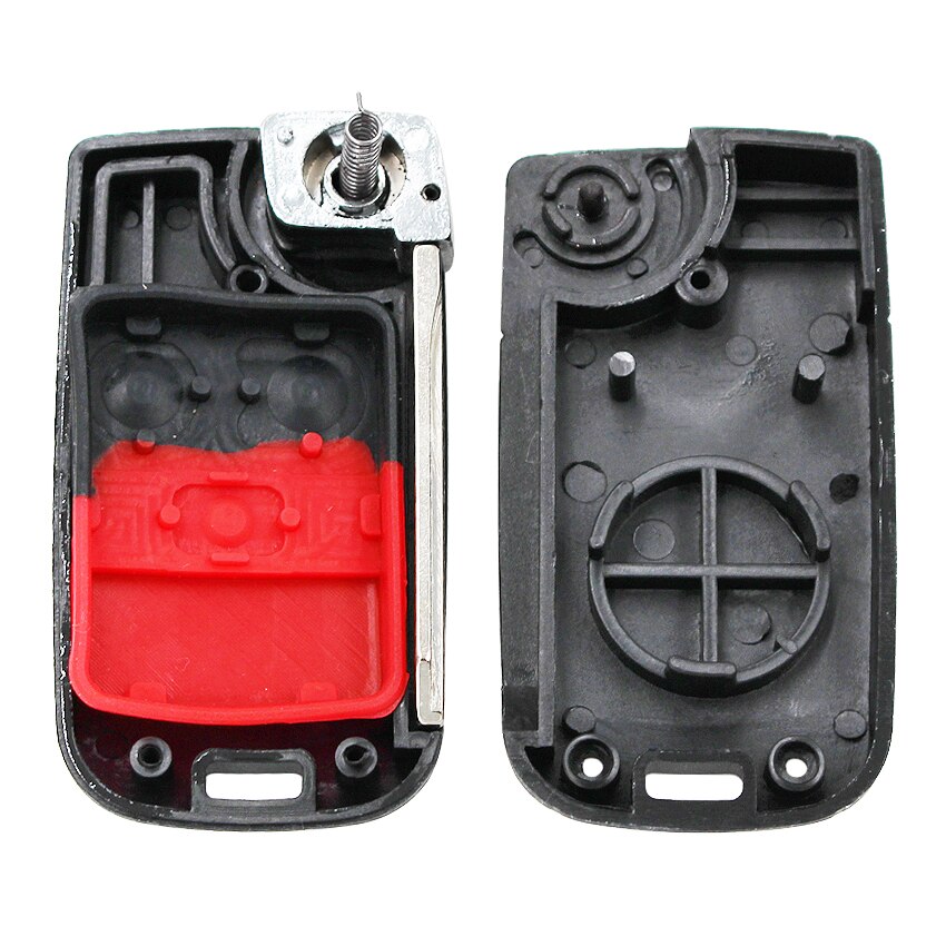 Coque de clé télécommande pliable modifiée à 2/3 boutons pour ford transit connect maverick non coupée  fo21  fo38 lames