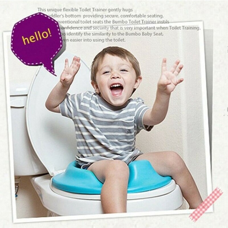 Baby toilet potte træningssæde børn potte sædeunderlag skridsikker stænkbeskyttelse spædbarn pottepude