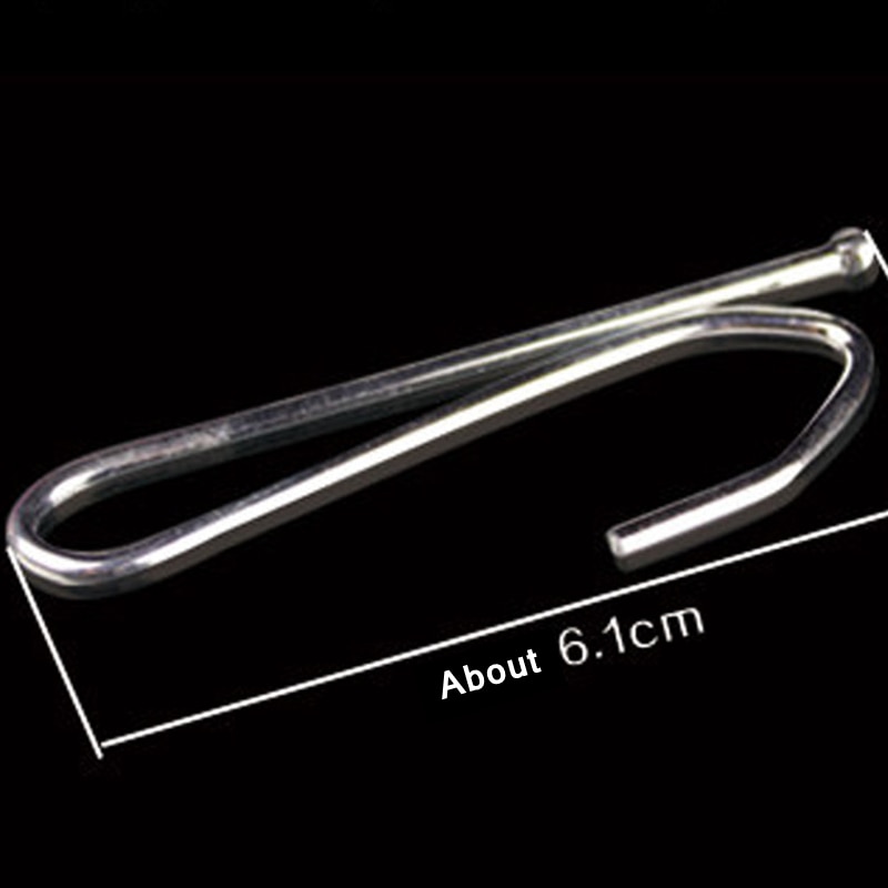 30Pcs Gordijn Metalen Haken Potlood Plooi Voor Gordijnen Sliding Track Venster Opknoping Gordijn Accessoire Gordijnen Plastic Haken CP056H