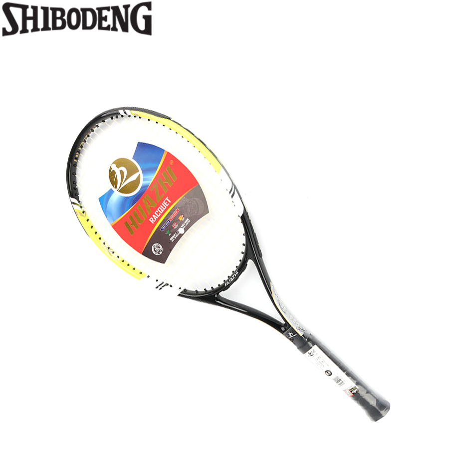 Carbon Fiber Tennis Racket Racquets Equipped Tennis Grip Size 4 1/4 racchetta da Tennis 1 Piece 820