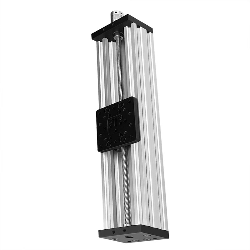 Lead Screw T8 Z Axis 3d Printer Open builds Z-axis Diy C-beam CNC Sliding Table 300mm 400mm 350mm Linear Actuator Bundle Kit: Lead 8mm L150mm / Silver