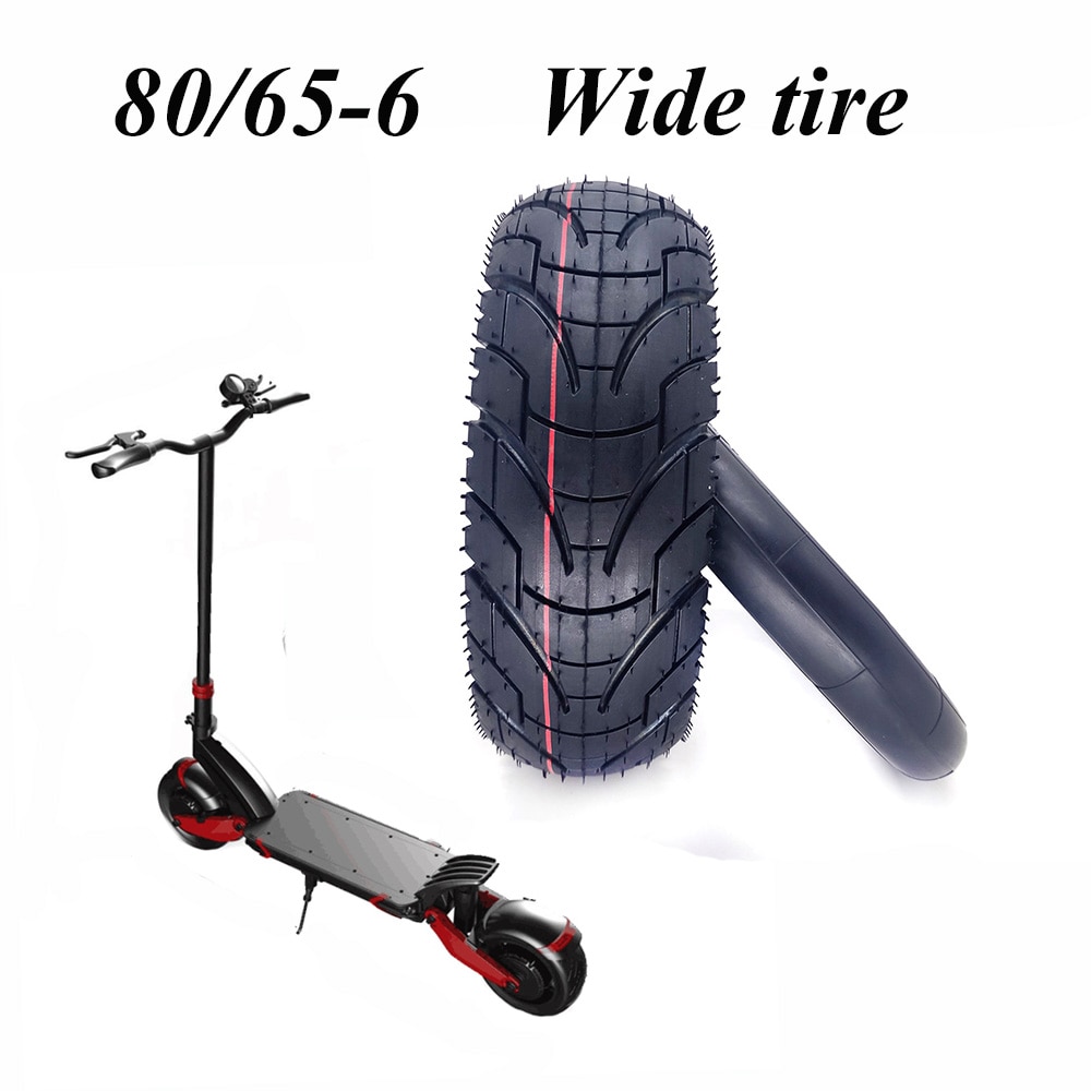 Neumático de 10 pulgadas para scooter eléctrico, piezas de rueda interna 10x3,0, 80/65-6, para bicicleta plegable, gruesa, resistente al desgaste