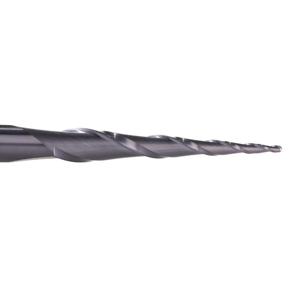 Fresa de tungstênio revestida, fresa de metal com revestimento de carboneto sólido, 1 peça fresa final,