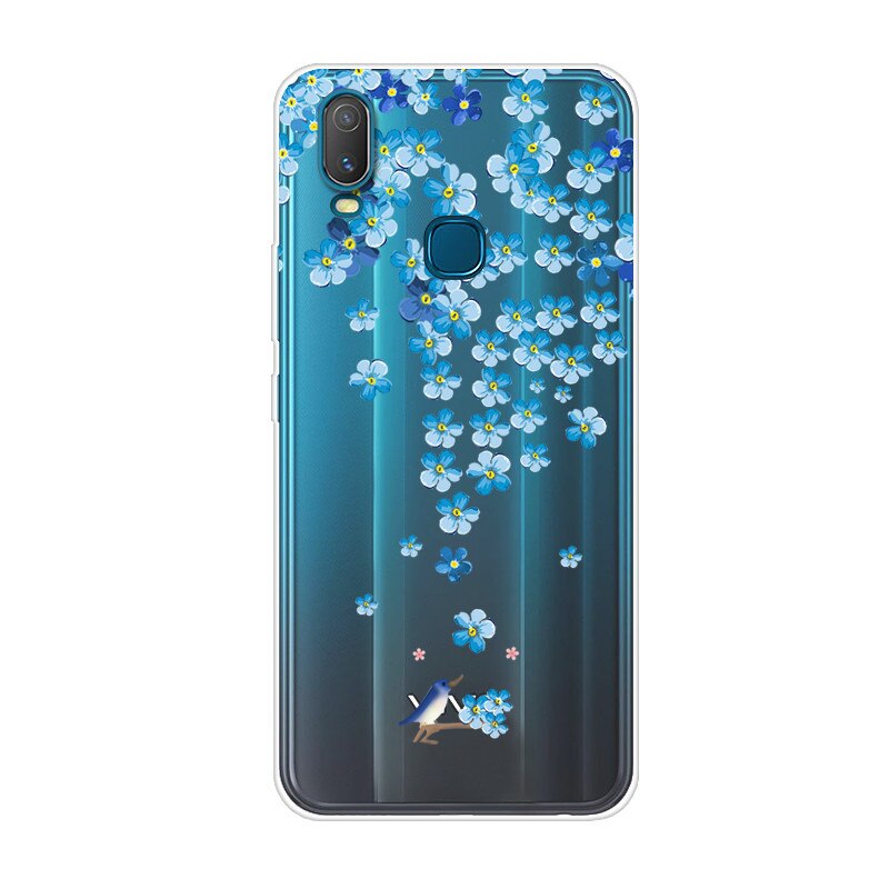 Vivo Y11 Case Vivo Y11 Case Zachte TPU Silicone Back Cover Phone Case Voor Vivo Y11 Y 11 VivoY11 case Cover Beschermende 6.35