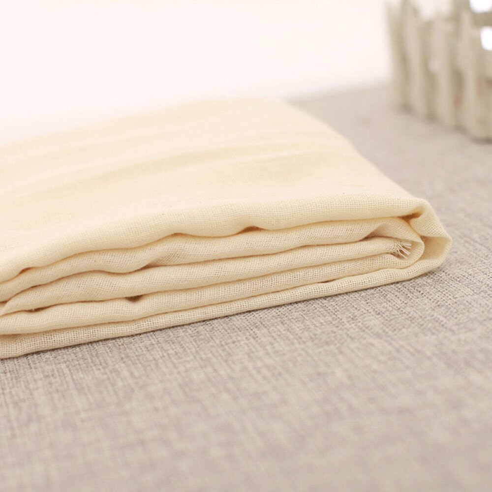 150*150cm Beige algodón gasa queso tela al vapor bolsa de frijol filtro tela punto almohadilla tela algodón tofu paño Filtro de heces de frijol
