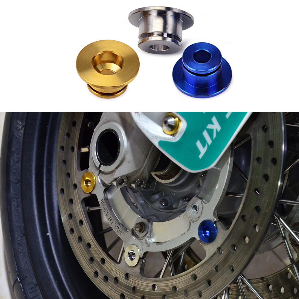 NICECNC Brake Disc Bobbins & Circlip Sets FOR for discs from 4.5 - 5.2 mm Manufactured thickness 6pcs
