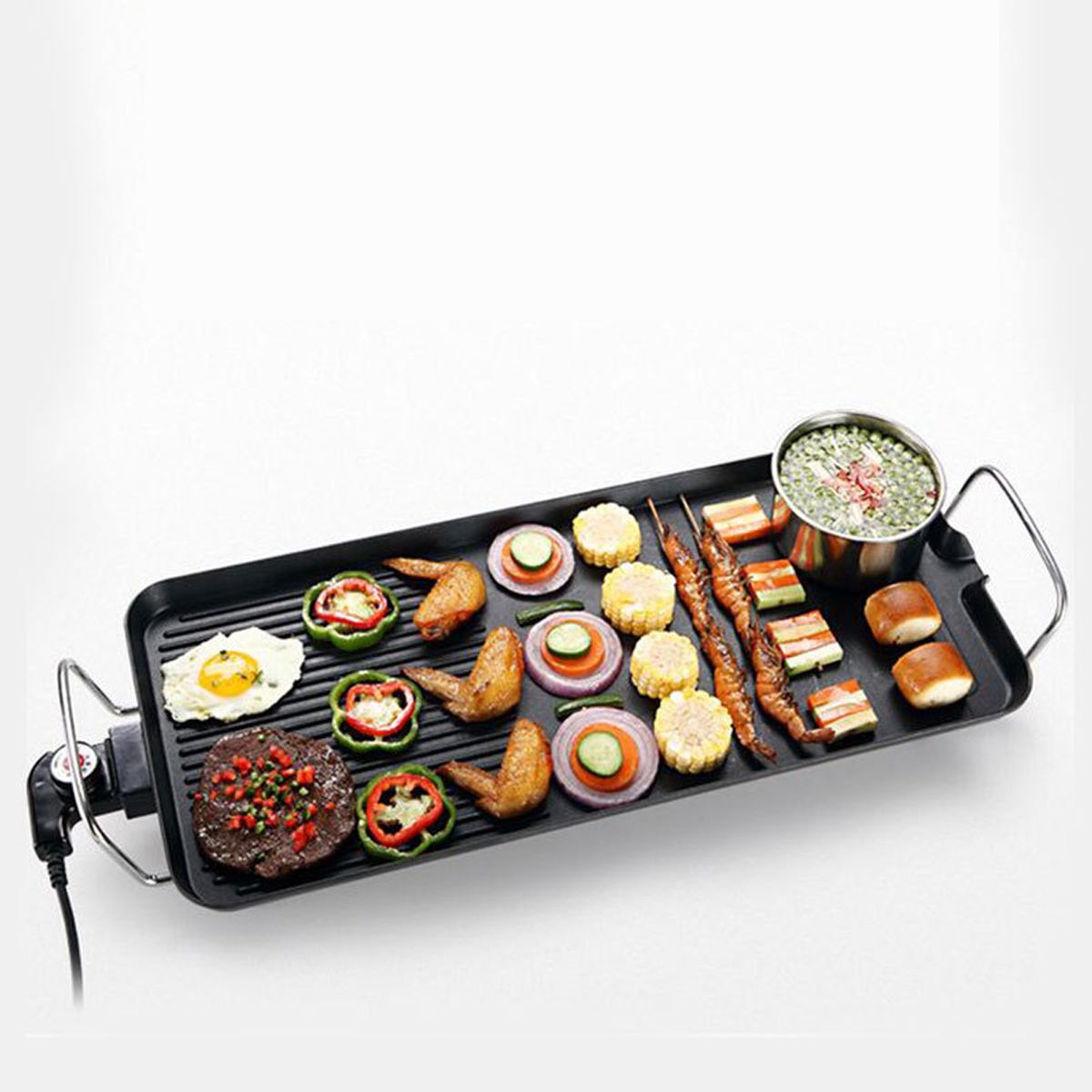 1500W Non Stick Electric BBQ Grill Smokeless Barbe... – Vicedeal