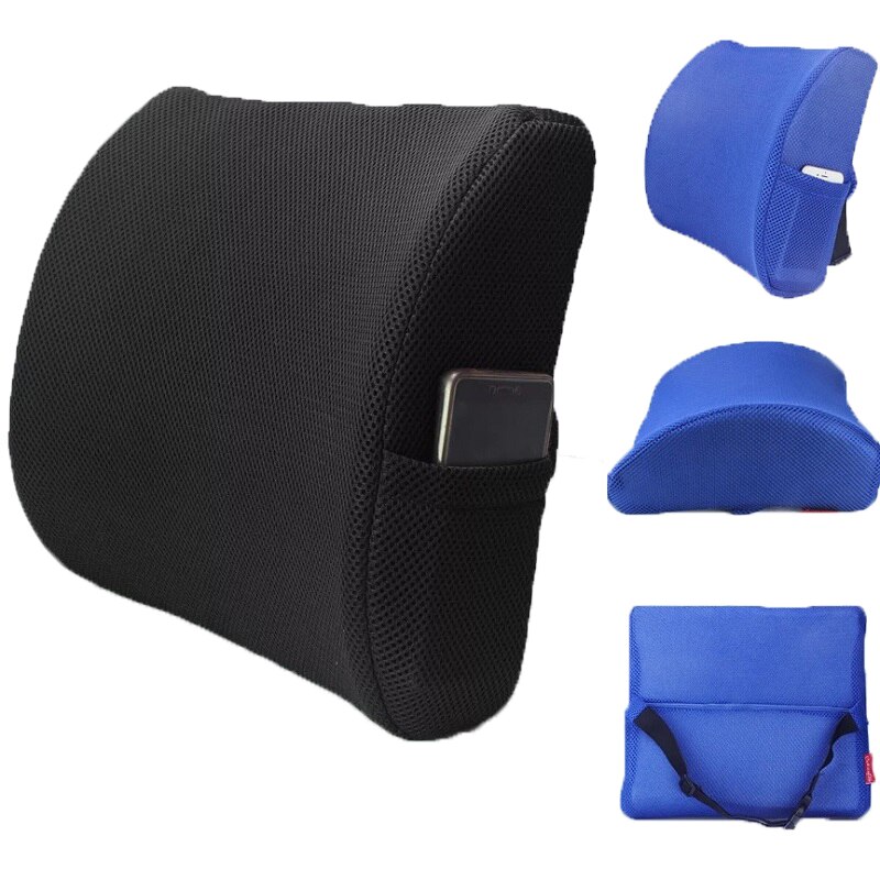 Mesh Lumbar Support for Office Chair Back Support Low Back Pain Pillow Office Chair Orthopedics Pillow Back Rest Pillow