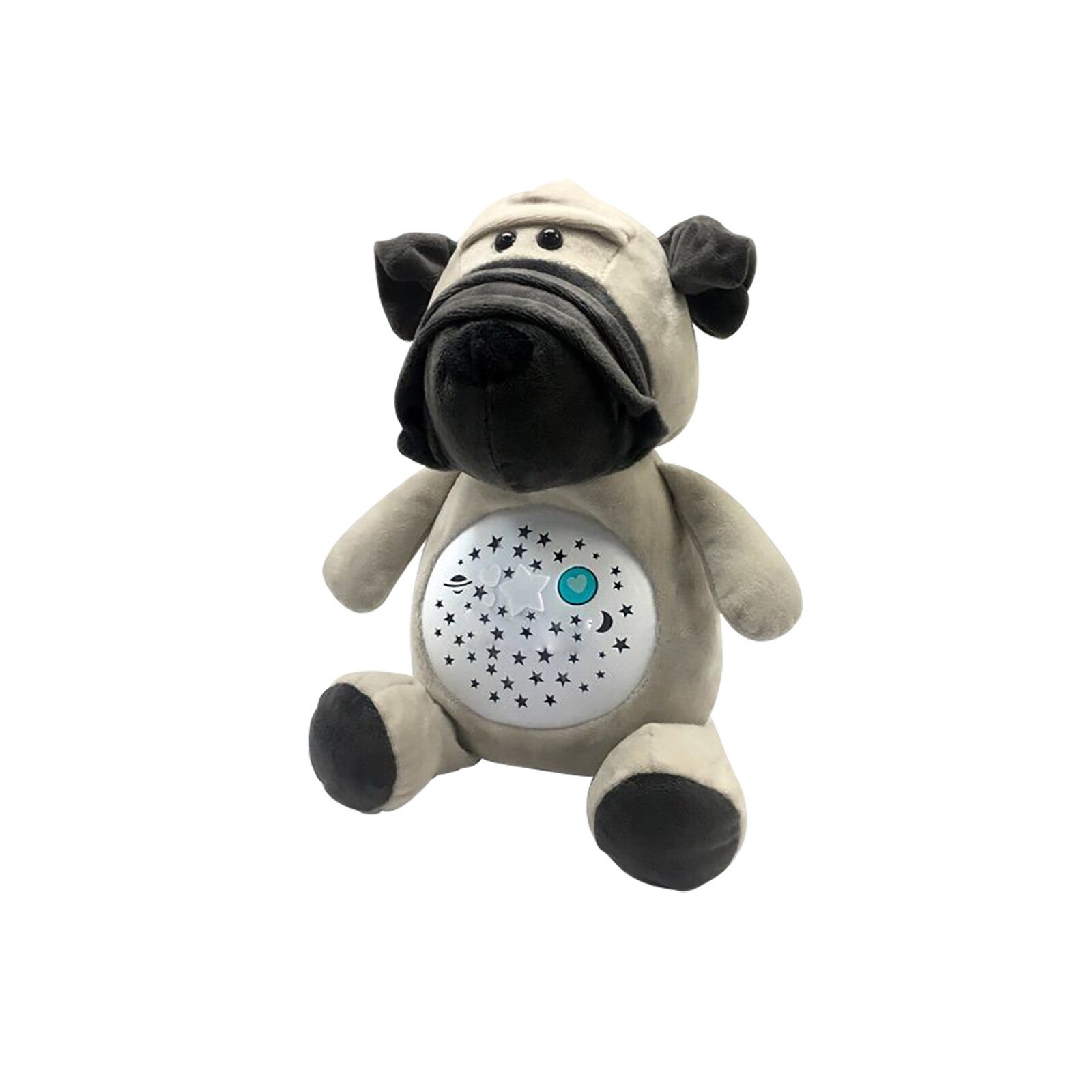 Baby Knuffels Kalm Pop Beer Witte Ruis Machine Slapen Projectie Speelgoed Dieren Knuffel Kerstcadeau Voor Kinderen: F