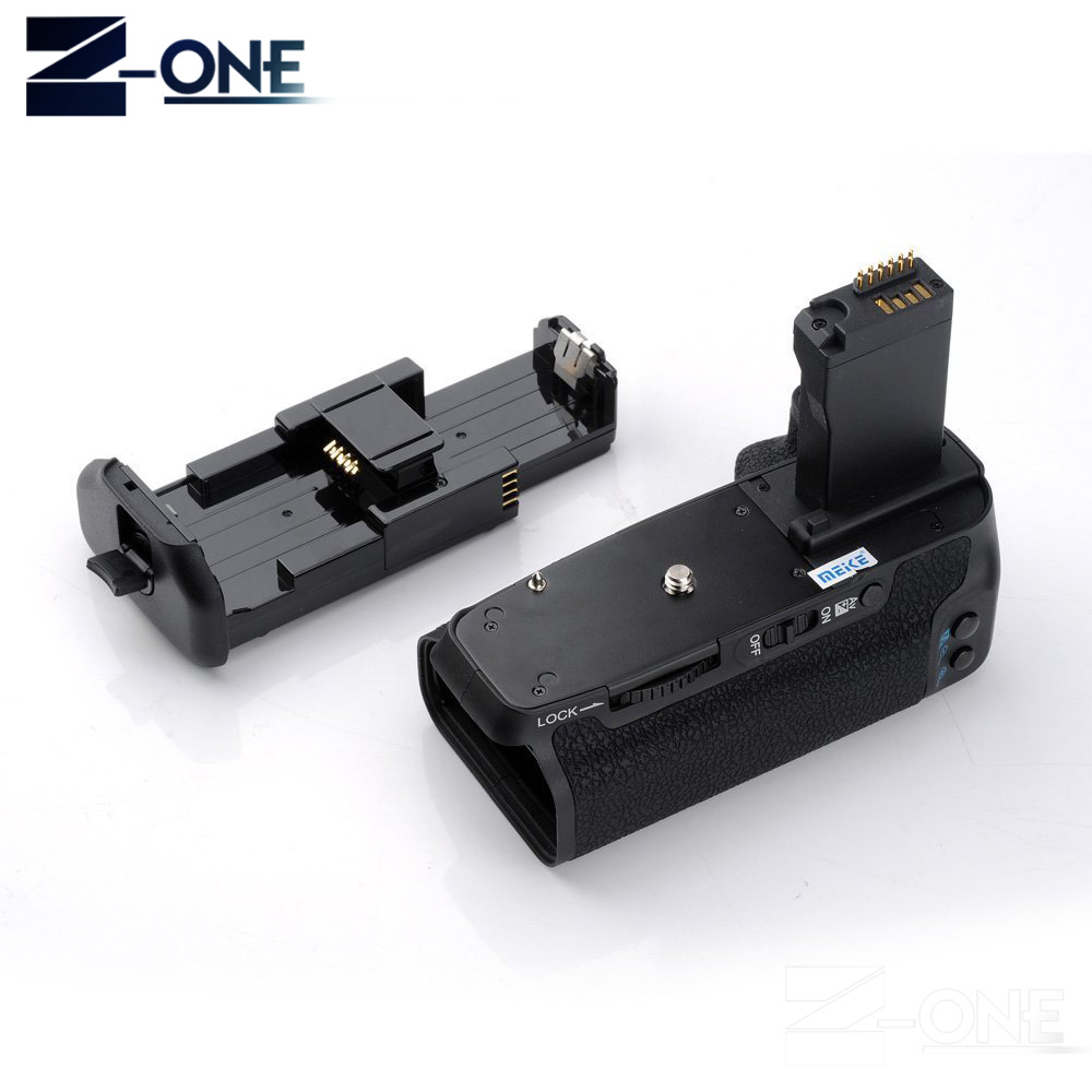 MEIKE MK-760D Vertical Battery Grip Holder for Canon 750D 760D LP-E17 as BG-E18 Camera Battery Handle for Canon 750D 760D