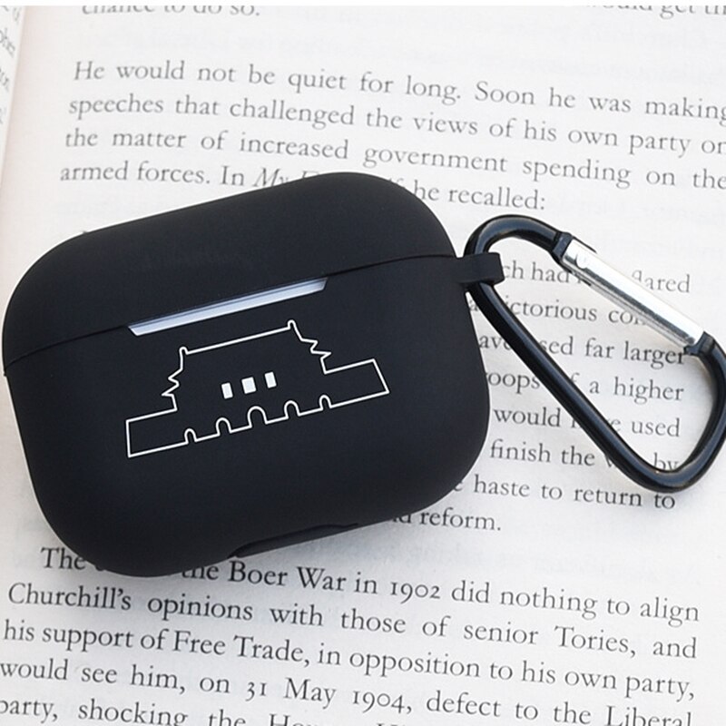 Hoesje voor airpods pro hoesje beschermhoes zachte siliconen kleurenprint patroon anti-verlies apple airpod hoesje hoesje headset hoesjes