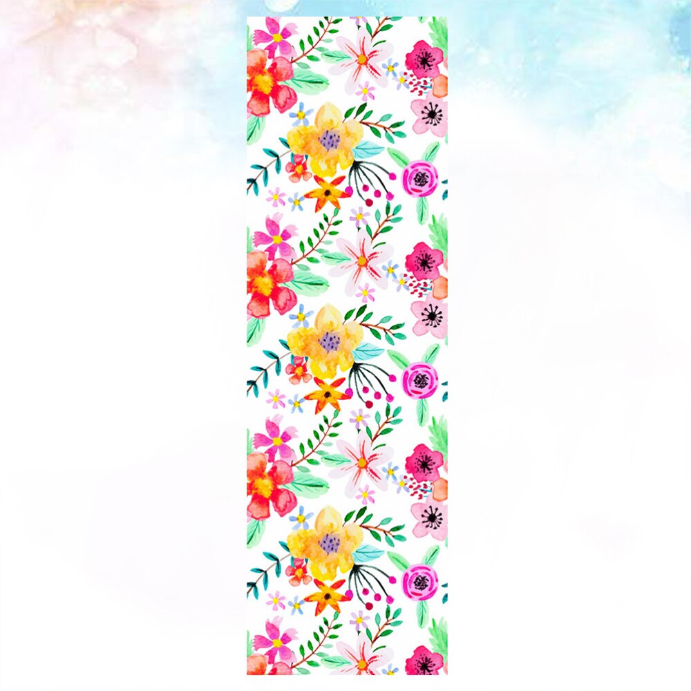 1Pc Abstracte Aquarel Bloemen Achtergrond Behang Vernieuwing Behang Waterdicht Behang 45X200Cm): Default Title