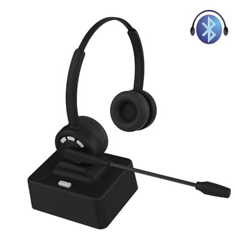 Bluetooth Headset V5.2 Bluetooth Headset Met Microfoon Office Headset Voor Mobiele Telefoon/Pc/Skype