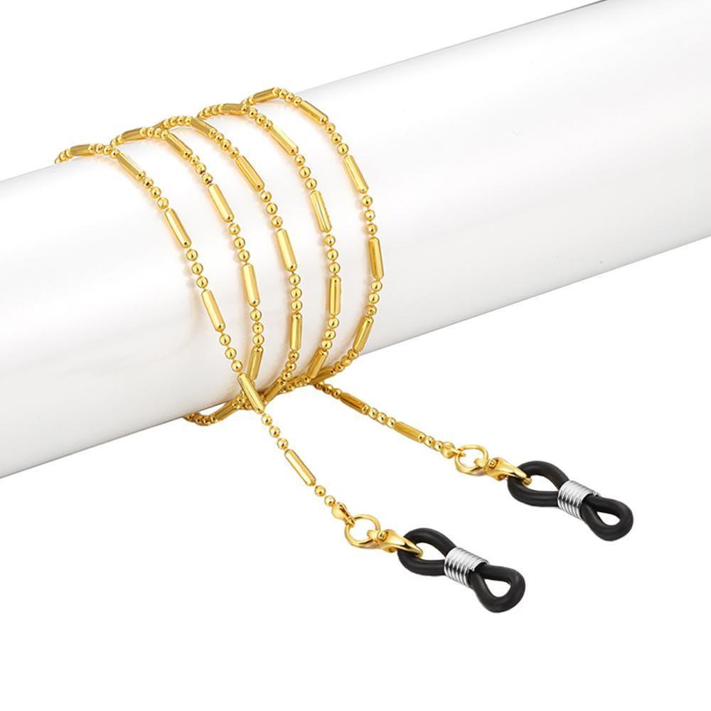 Vintage leopard anti-halk akryl solglasögon kedja dam herr glasögon kedjor läsglasögon kedja glasögon korthållare lanyard: 10