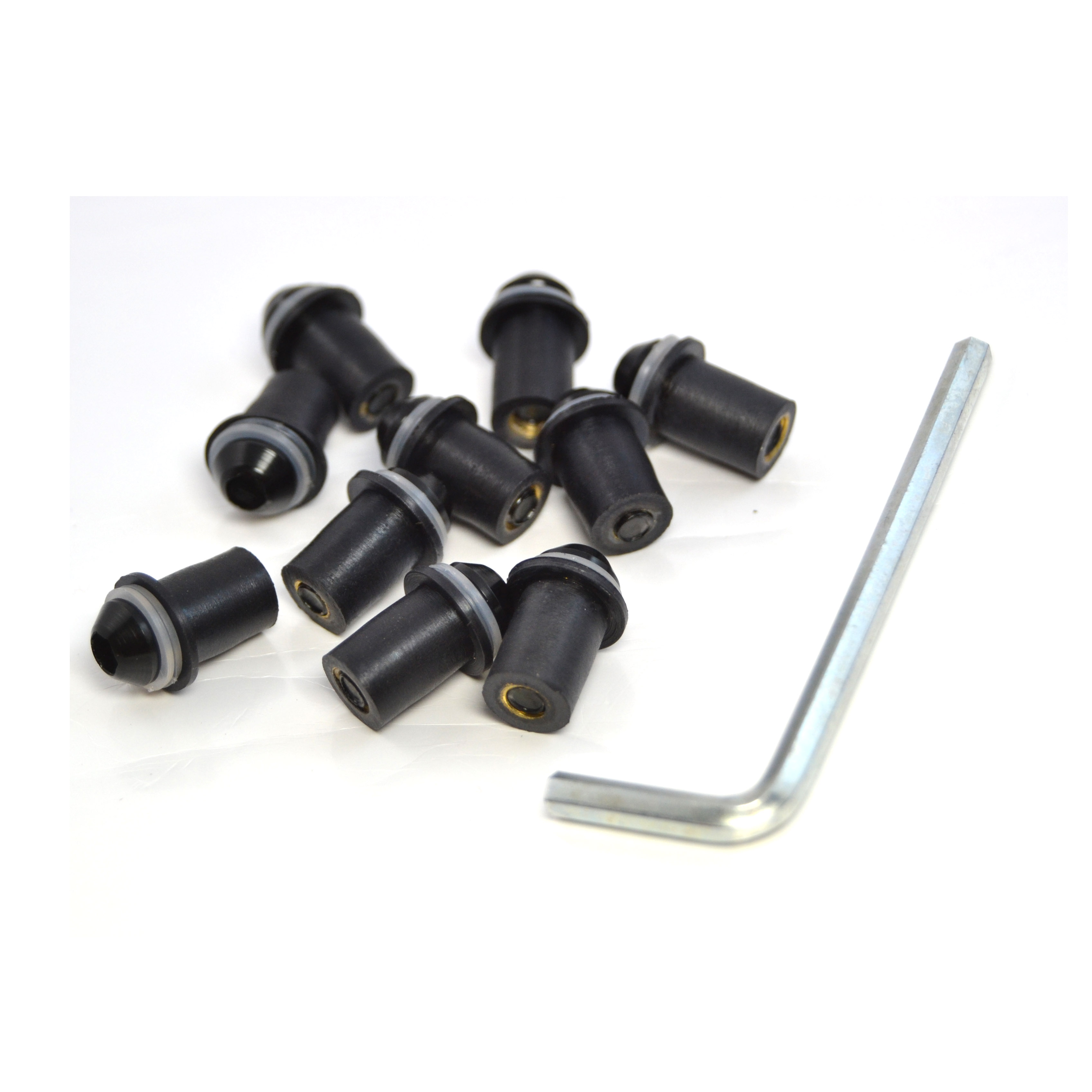 Kit de tornillos para parabrisas, Tuercas de carenado para Yamaha XJ600 XJ900 XJ400 XT600 R1 R6 R3 R25 R15 V3, Piezas de motocicleta: Verde militar