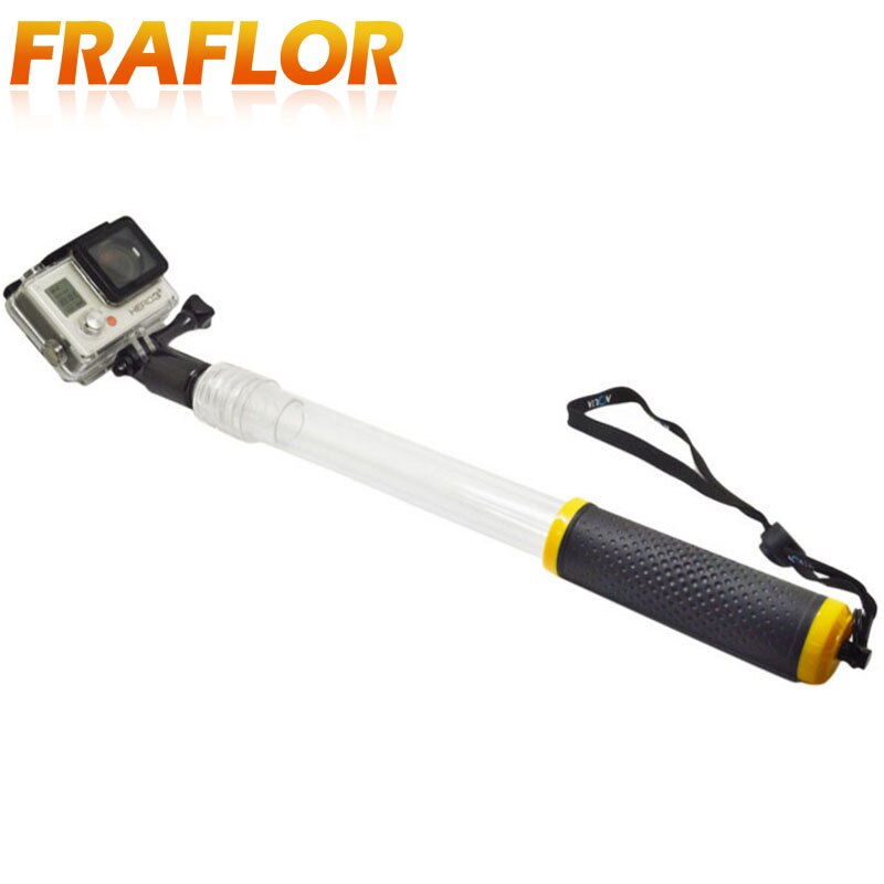 Drijvende Drijfvermogen Hand-Held Grip Dive Staaf Pole Sticks Kleine Mieren Sj4000 Camera Zelfontspanner Staaf Mountain Hond voor Gopro Go Pro Hero